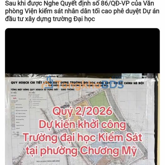 Đất Phụng Châu Chương Mỹ 101m² 4.68 tỷ - Sổ đỏ chính chủ