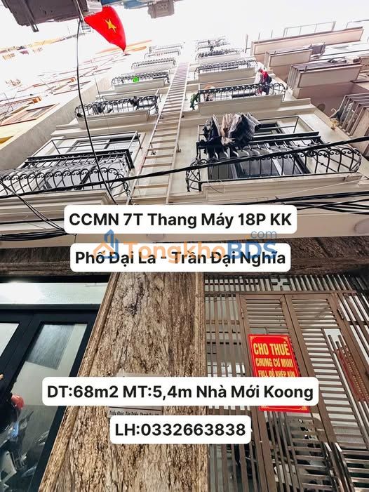 Nhà riêng Hai Bà Trưng 68m² 17 tỷ - Full nội thất