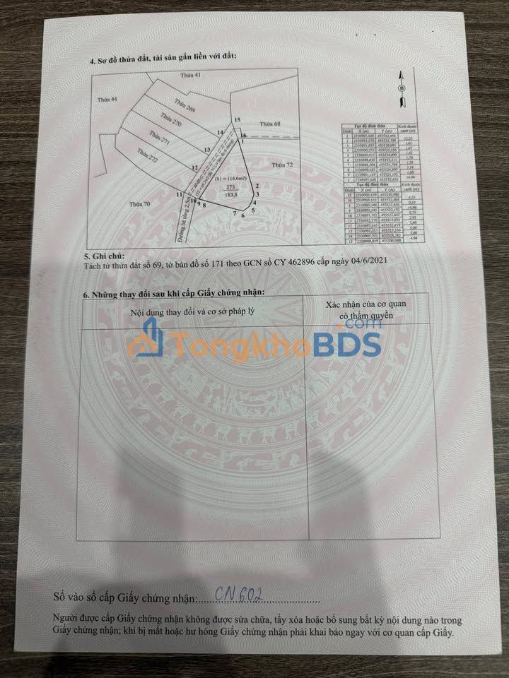 Đất nền Phường Mông Dương 114m² 3xx triệu - Sổ đỏ chính chủ