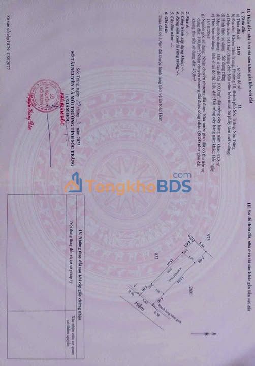 Đất nền Trần Hưng Đạo 140m² - Đất thổ cư 100%