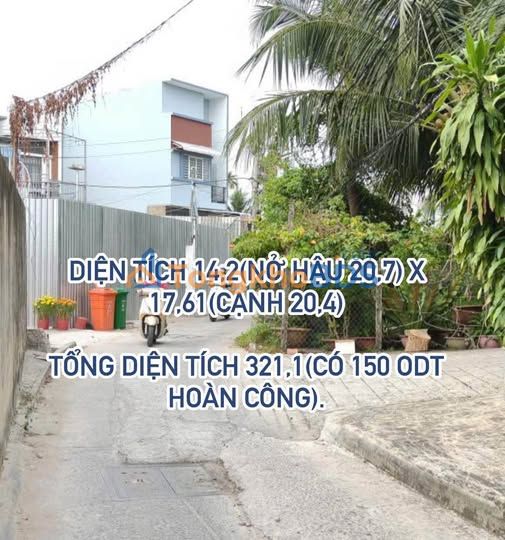 Đất nền 311 Nguyễn Văn Cừ Cờ Đỏ 321m² giá 9,63 tỷ - Sổ đỏ chính chủ