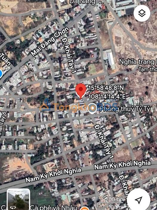 Đất nền Khái Tây 1 Hòa Quý 175m² - Tiềm năng tăng giá