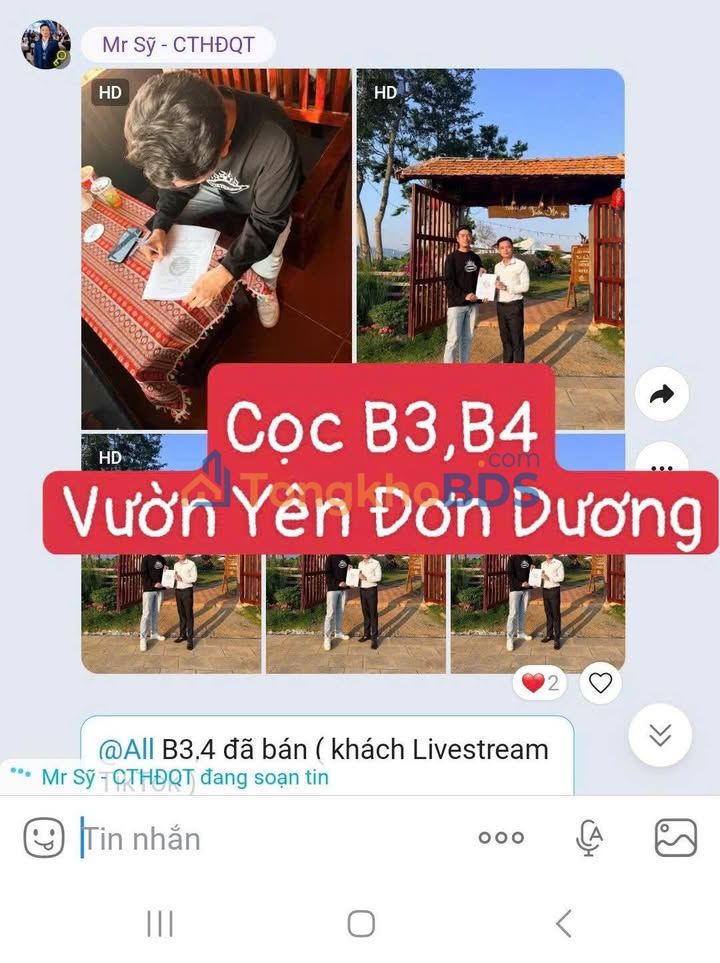 Đất Nền Vườn Yên Đức Trọng 300m² - Sổ Hồng Sẵn, Giá 835 Triệu