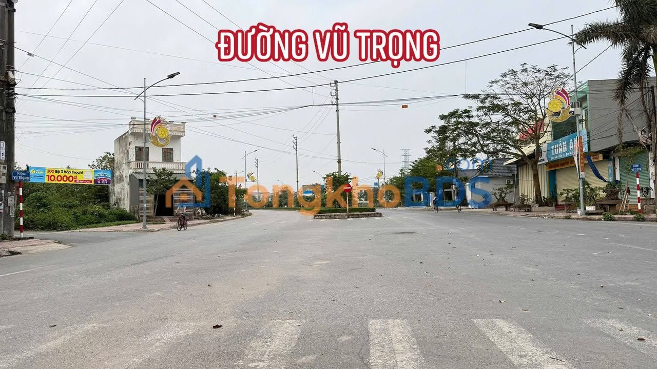 Đất Vành đai Vũ Trọng, TP Thái Bình 90m² - Đầu tư sinh lời, An cư lý tưởng