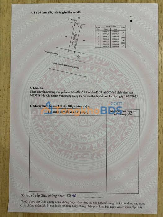 Đất nền Sơn La 110m² mặt đường đôi Chiềng Ngần - Sổ đỏ sẵn sàng giao dịch
