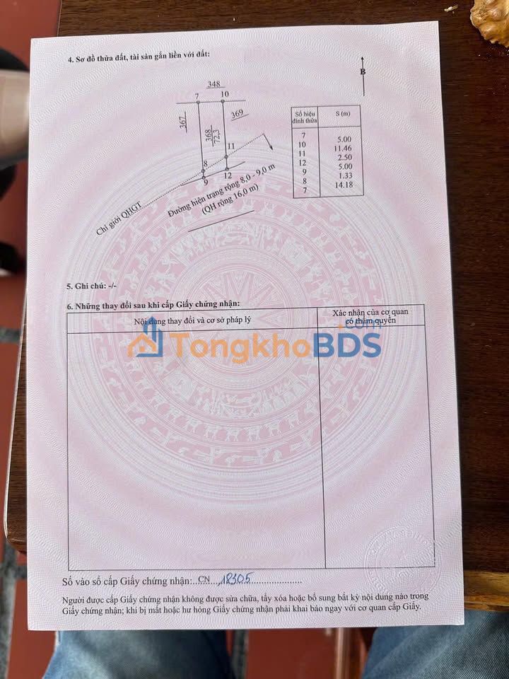 Đất nền Cam Lâm - Lô mặt tiền đường nhựa 9m, 72m² thổ cư, giá chỉ 4xx triệu
