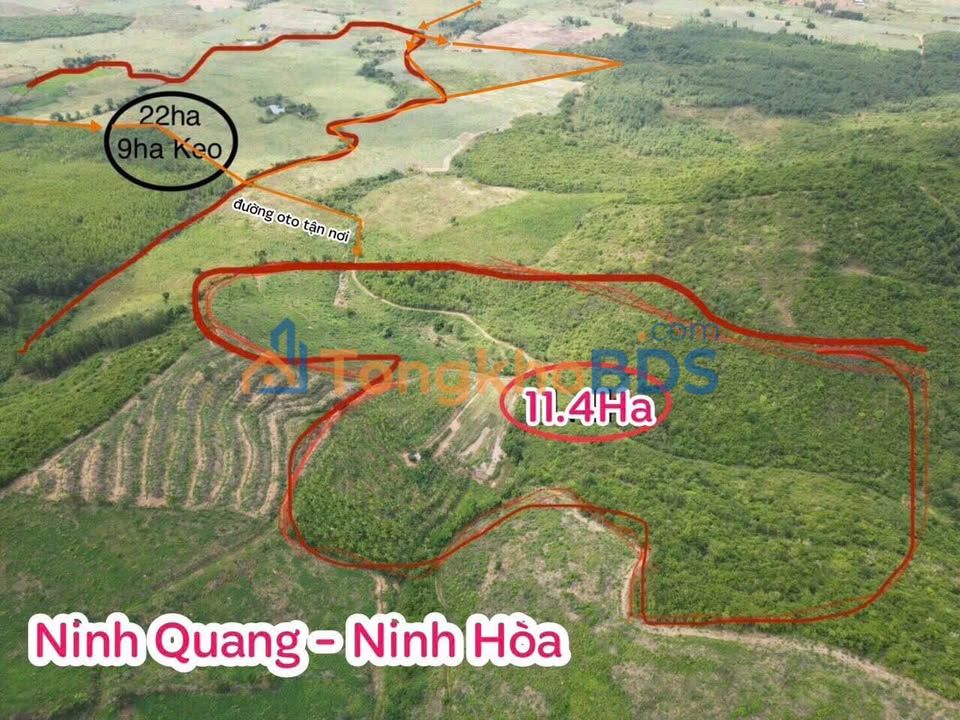 Đất nền Vĩnh Thạnh Nha Trang 11,4ha 3,9 tỷ - Sổ đỏ chính chủ