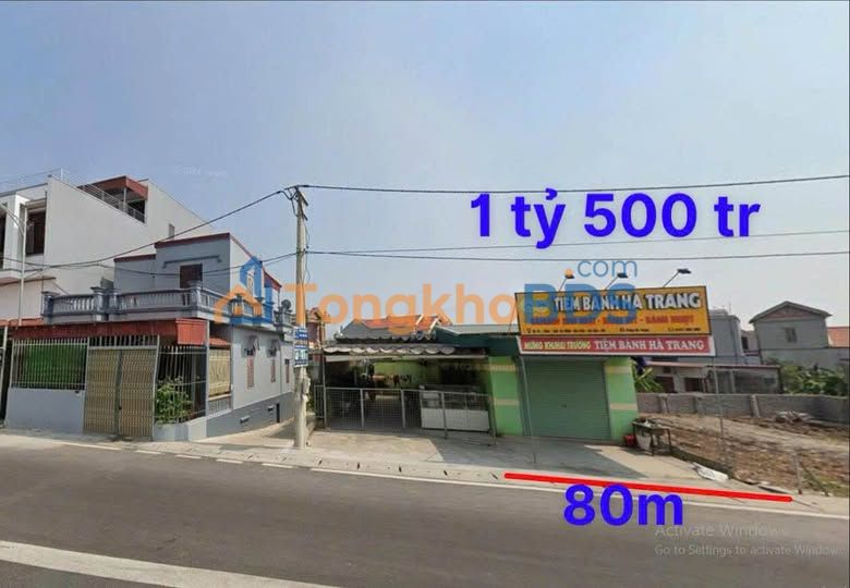 Đất nền Bình Lục 80m² 1.5 tỷ - Sổ đỏ chính chủ