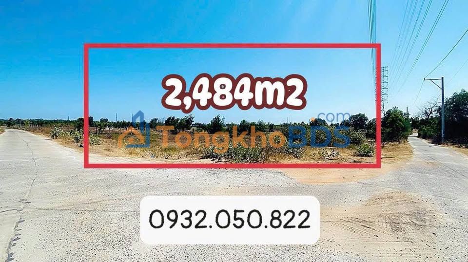 Đất nền Phong Phú Tuy Phong 2.484m² 2.11 tỷ - Đường to ô tô