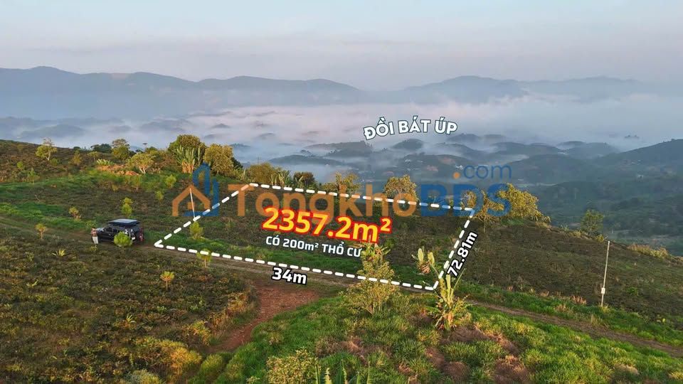 Đất Nền View Đồi Bát Úp 1500m² (Có Thổ Cư) Giá 2.9 Tỷ - Lộc Thành, Bảo Lâm