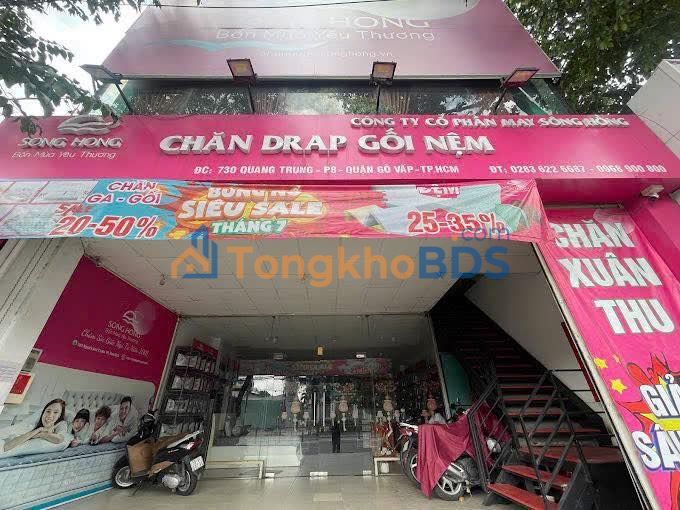 Nhà cho thuê Quang Trung Gò Vấp 324m² giá 75tr - Ô tô vào tận nhà