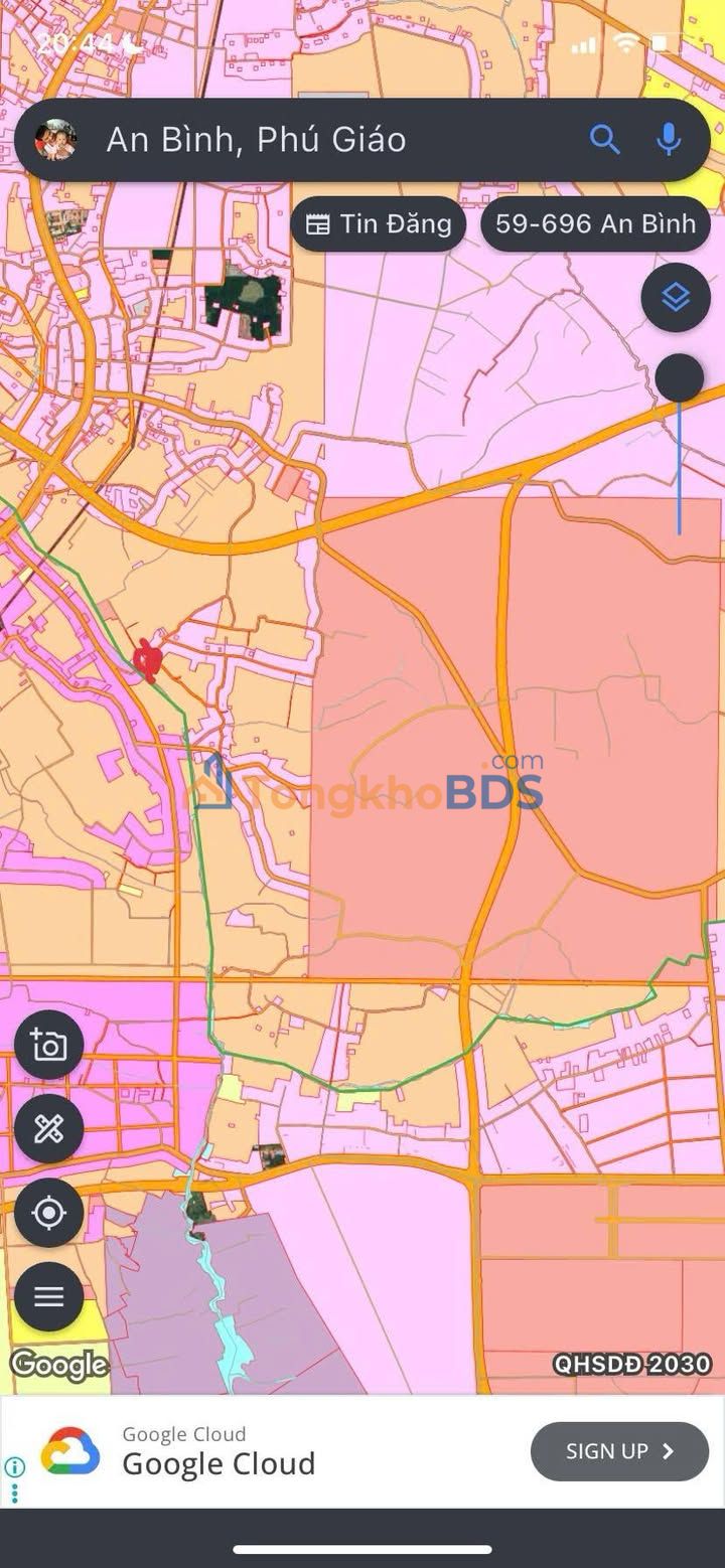 Đất nền An Bình Phú Giáo 255m² 670tr - Sổ đỏ chính chủ