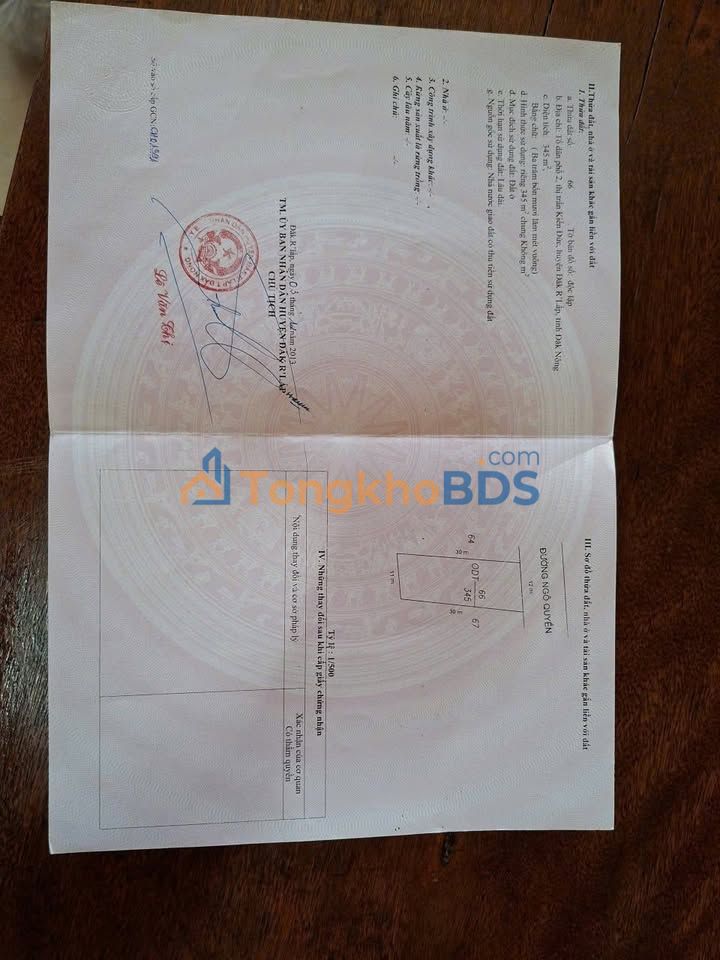 Đất nền Đắk Nông Kiến Đức 330m² 4 tỷ - Sổ đỏ chính chủ