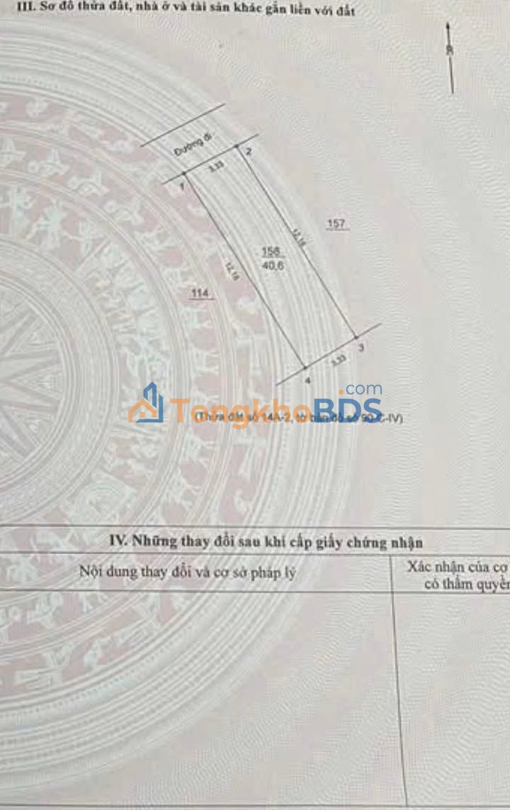 Đất Thôn Thọ Am Liên Ninh 40m² 6 tỷ - Sổ đỏ chính chủ