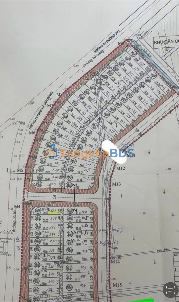 Đất nền Tân Hồng Bình Giang 95m² giá 2.1 tỷ - Giá F0 CĐT