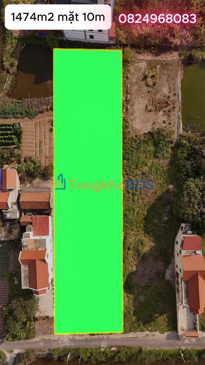 Đất nền Hải Hậu 1.474m² sát biển - Pháp lý rõ ràng