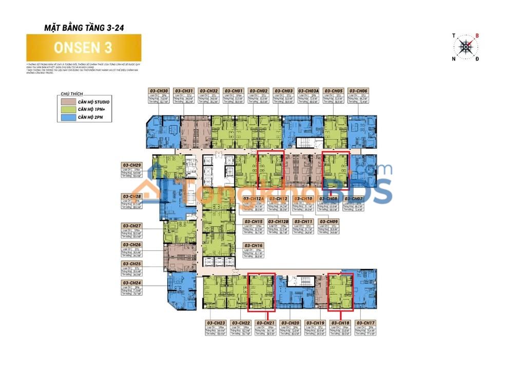 Căn hộ Charmora City Nha Trang 30-82m² view đẹp