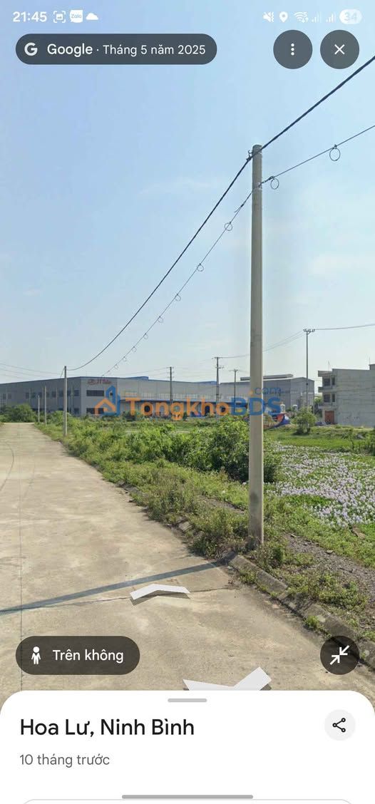 Đất nền Hoa Lư 120m² giá 3 tỷ - Sổ đỏ chính chủ