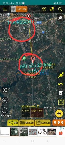 Đất thổ cư Lộc Nga Bảo Lộc 516m² 3 tỷ - Sổ đỏ chính chủ