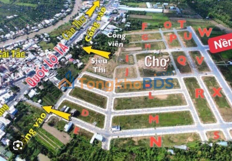 Đất nền Châu Thành 100m² 1.7 tỷ - Sổ đỏ chính chủ