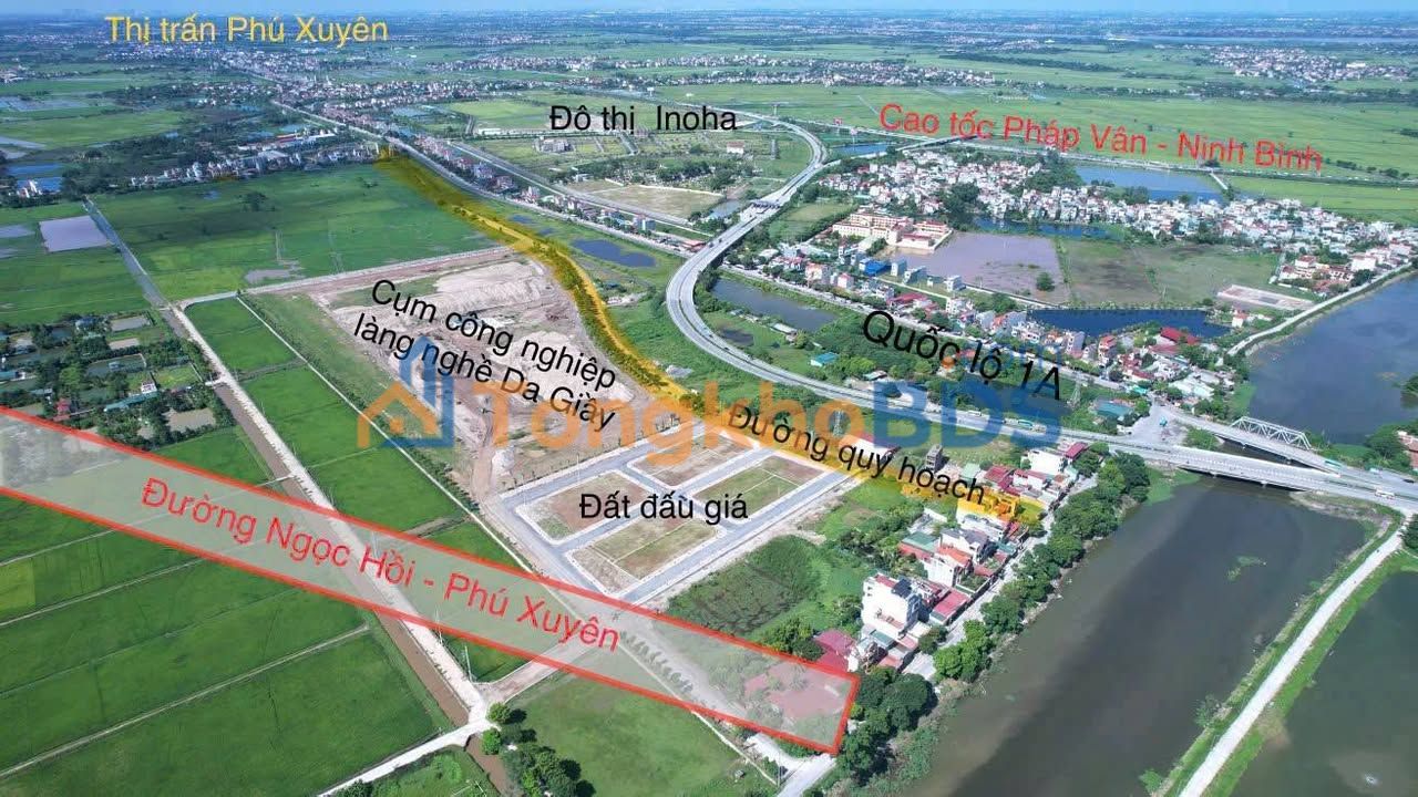 Đất nền Giẽ Hạ Phú Xuyên 93m² - Sổ đỏ chính chủ