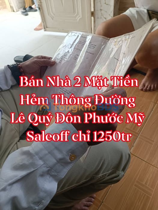Nhà 2 Mặt Tiền Lê Quý Đôn, Phan Rang - 44m² Sổ Đỏ, Bán Gấp