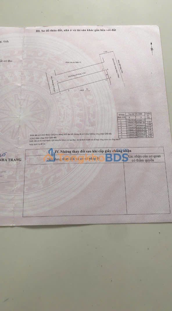 Đất nền Mai Xuân Thưởng Nha Trang 3.61 tỷ Sổ đỏ chính chủ