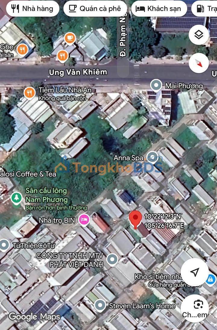 Bán Nền KDC Xẻo Chanh Long Xuyên 55.7m² - Ngang BVĐK An Giang