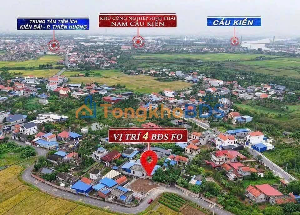 Đất nền Mỹ Đồng Thủy Nguyên 60m² 1,2 tỷ - Sổ đỏ chính chủ