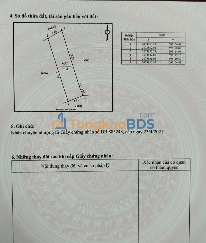 Bán đất Nghi Liên, Vinh 96m² - Sẵn sàng xây nhà, giá chỉ 1.4 tỷ