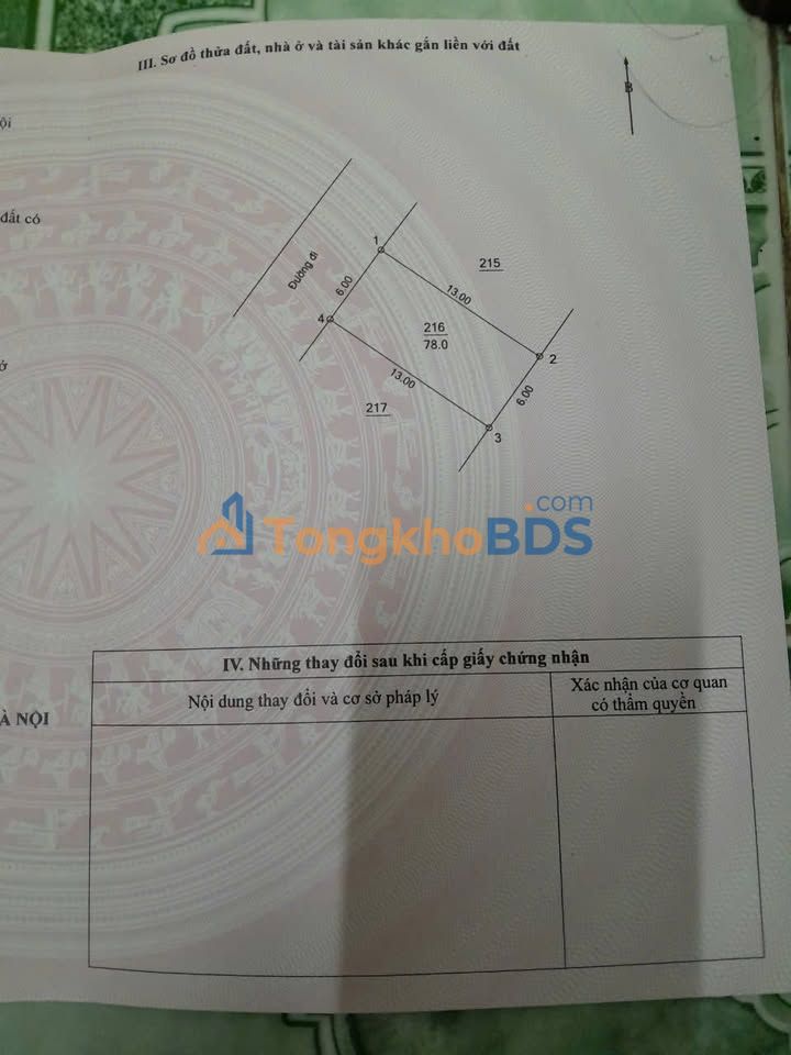 Đất nền Thôn Đồi Sen Bình Yên 65m² - Đầu tư dài hạn