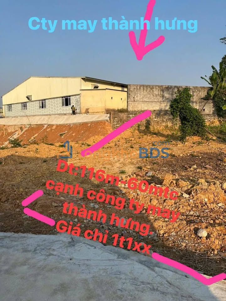 Đất nền Tân Cương Thái Nguyên 116m² 1.1 tỷ - Giá F0 CĐT