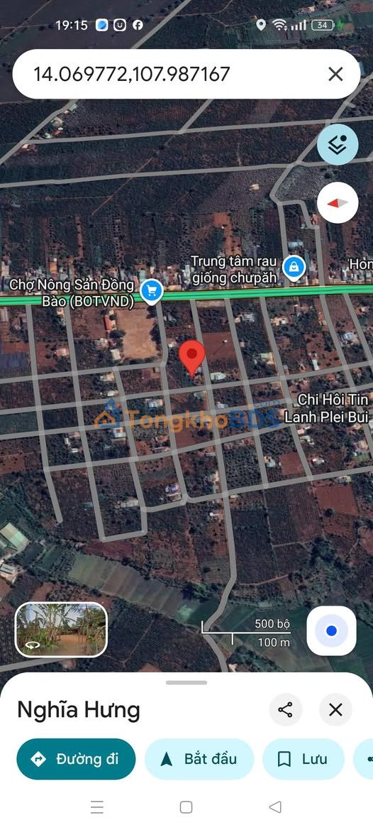 Đất nền Pleiku 9.620m² giá 3.12 tỷ - Sổ đỏ chính chủ