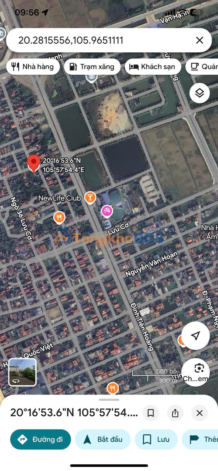 Đất Ninh Bình Đinh Tiên Hoàng 103m² 4 tỷ - Sổ đỏ chính chủ