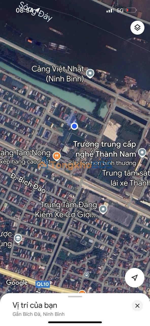 Đất nền Bích Đào Hoa Lư 120m² hướng Bắc - Sổ đỏ chính chủ