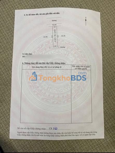 Đất đấu giá Lâm Xuyên 125m² (Bắc) - Sổ đỏ sẵn sàng, View sông thoáng đãng