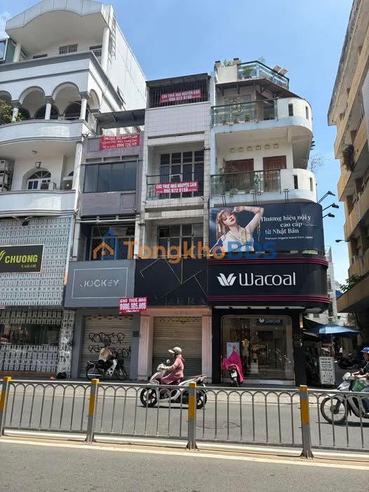 Shophouse Hai Bà Trưng Q1 112m² 150tr - Mặt tiền kinh doanh
