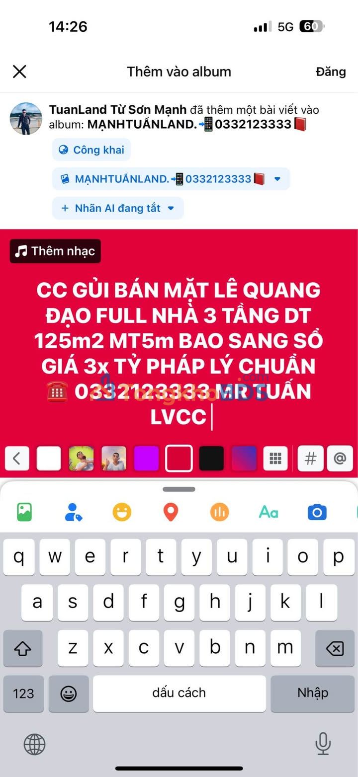 Nhà phố Lê Quang Đạo Hà Đông 30tr/tháng - Sẵn sàng ở ngay