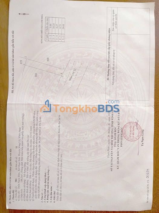 Đất nền Đồng Quế Sông Lô 146m² 2 tỷ - Sổ đỏ chính chủ