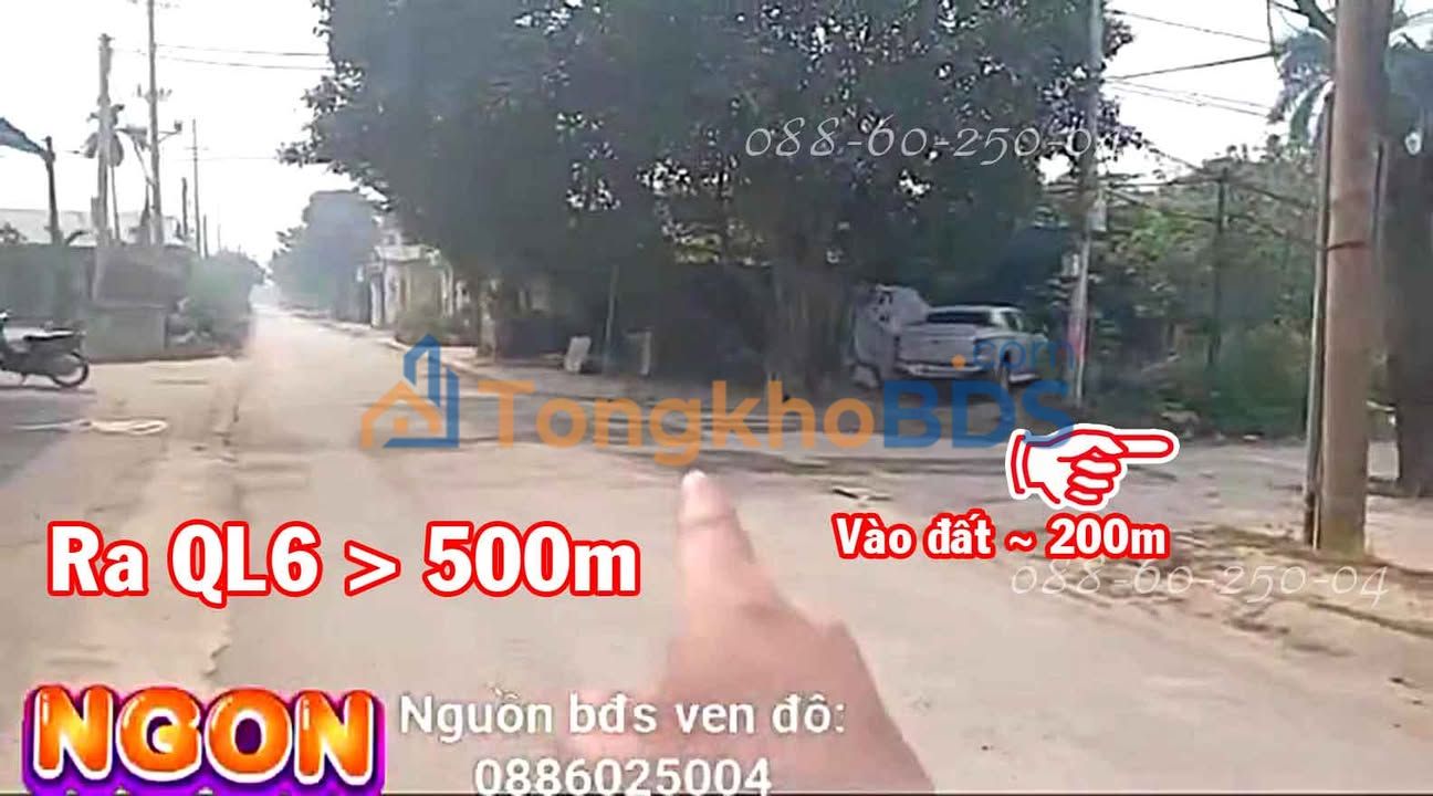 Đất nền Chương Mỹ 379m² 3.786 tỷ - Sổ đỏ chính chủ