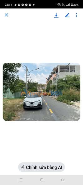 Nha mat tien Chu Van An Di An 80m2 1,95 ty - Mat tien kinh doanh