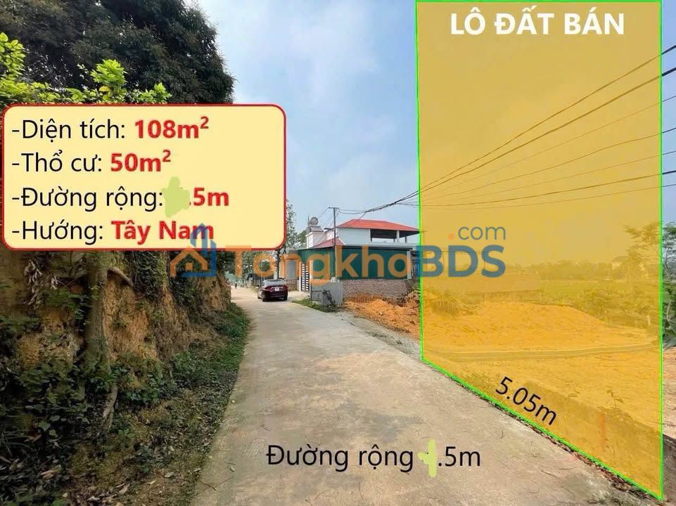 Đất nền Kim Long 108m² 900 triệu - Sổ đỏ chính chủ