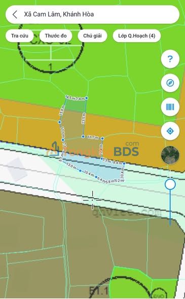 Đất nền Cam Hòa Cam Lâm 948m² 460 triệu - Sổ đỏ chính chủ