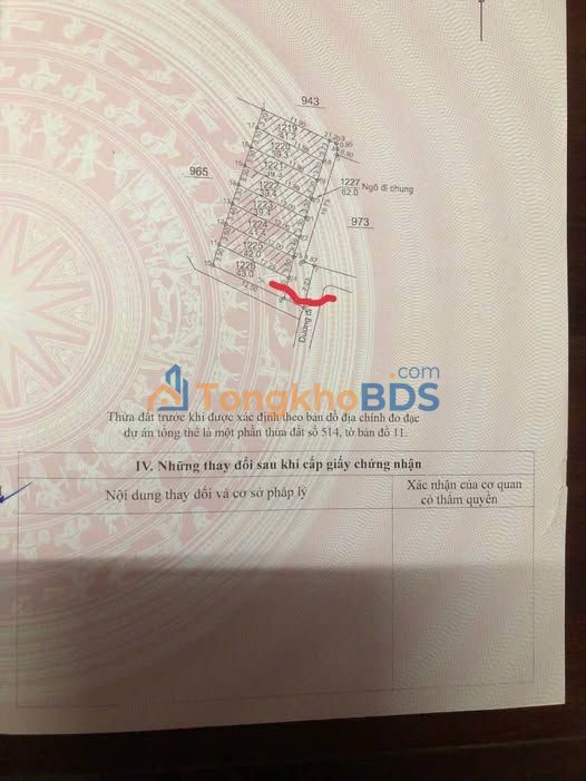 Đất thổ cư Đại Tự Hoài Đức 43m² giá 5 tỷ - Sổ đỏ chính chủ