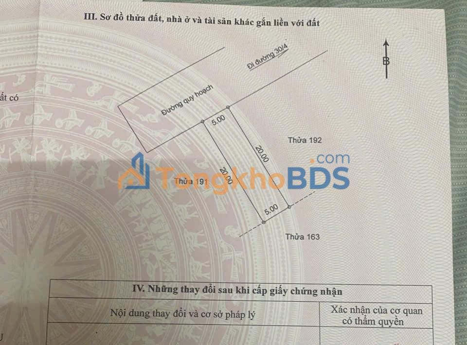 Đất nền Phước Hưng Bà Rịa 100m² 6.5 tỷ - Sổ đỏ chính chủ