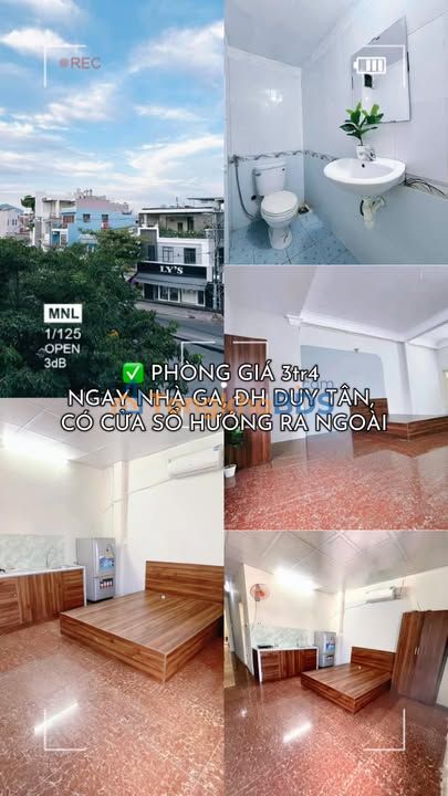 Phòng trọ 322 Hải Phòng Thanh Khê 3.4 triệu - Full nội thất