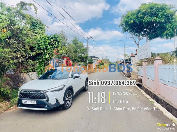 Đất nền Suối Rao Châu Đức 1057m² 1.05 tỷ - Sổ đỏ chính chủ