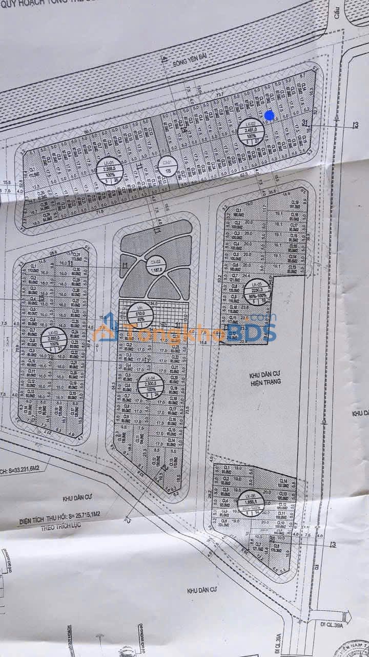 Đất Nền Tiên Lữ 87.5m² - Hướng Bắc, View Sông - Giá Nhỉnh 2 Tỷ