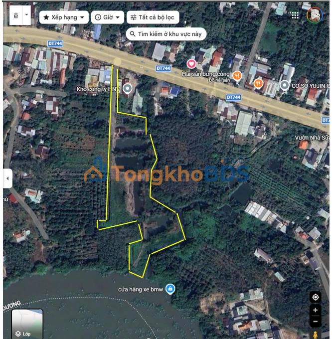 Đất trang trại Bến Cát 11.901m² 19 tỷ - Đầu tư dài hạn