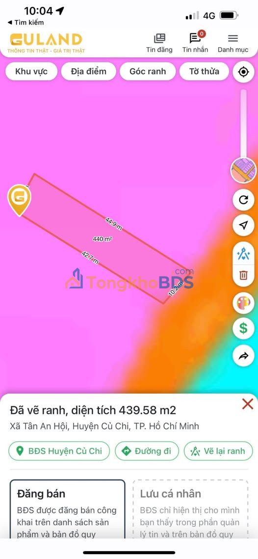 Đất mặt tiền Nguyễn Văn Khạ Củ Chi 437m² 4,95 tỷ - Sổ đỏ chính chủ